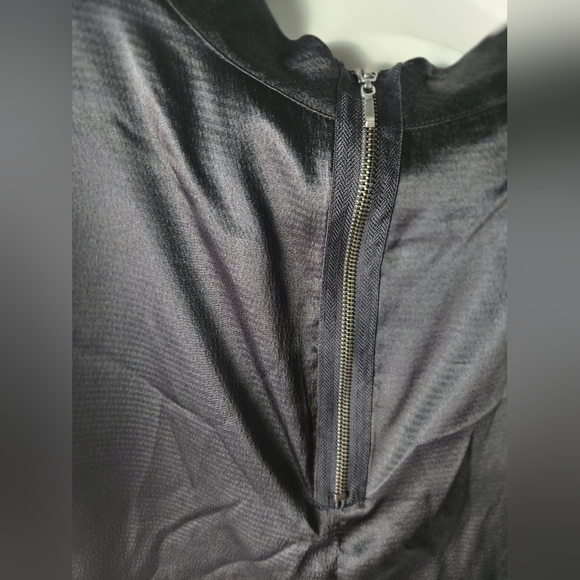 APOSTROPHE Plus Size Black Blouse with Floral Design - Picture 6 of 7